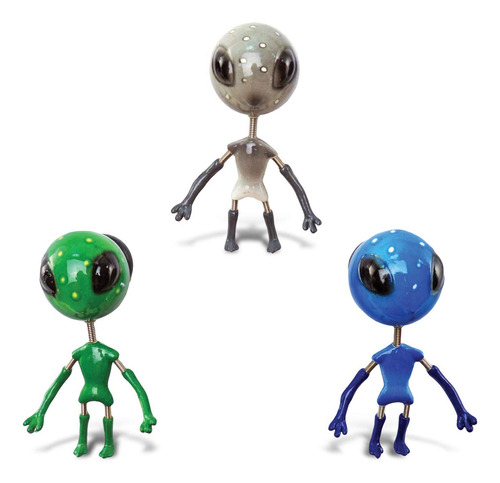 Puzzled Alien Refrigerador Bobble Iman Conjunto 3