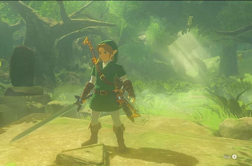 The Legend Of Zelda: Breath Of The Wild Nintendo Wii U