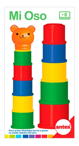 Mi Oso Juego Torre De Apilar Y Encastre Antex 2276 Canalejas