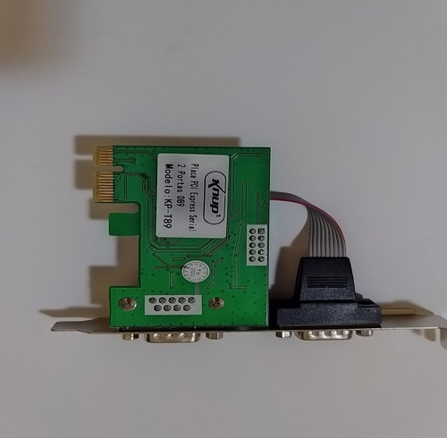 Imagem 4 de 10 de Placa Pci Express Serial 2 Portas Rs232 Rs485 Rs422 Kp - T89