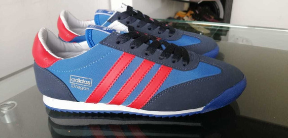 adidas dragon azul y rojo