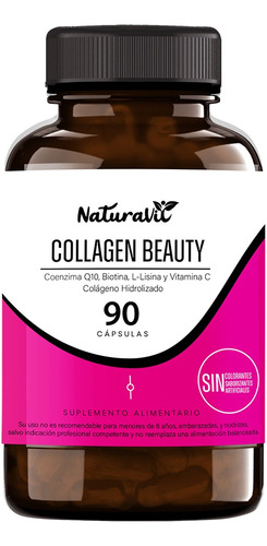 Collagen Beauty Coenzima Q10, Lisina 