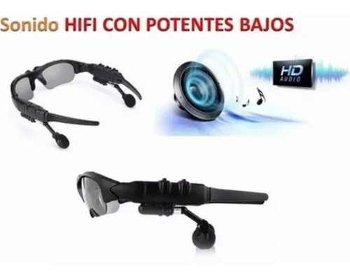Lentes De Sol Bluetooth Manos Libres Audifonos Inalambricos