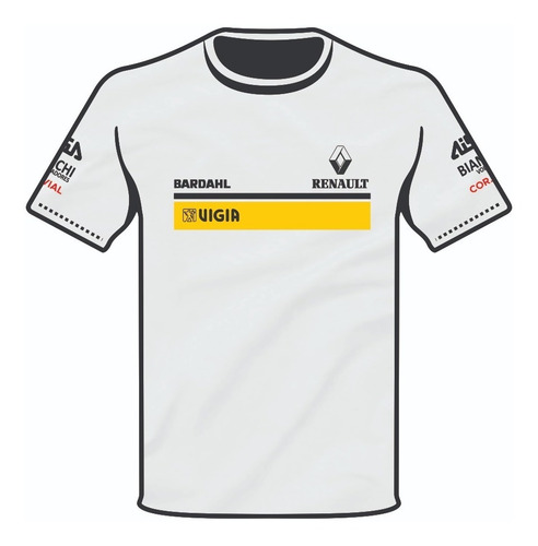 Remera Estampada Tc2000 Coupe Renault Fuego Traverso Xxxl