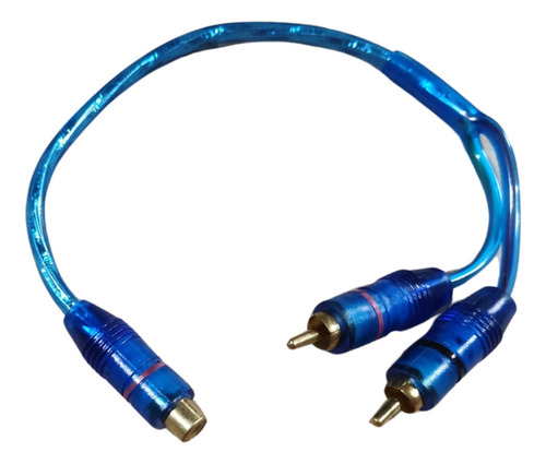 Cable Divisor Rca Hembra A 2 Rca Machos  Potencia Audio
