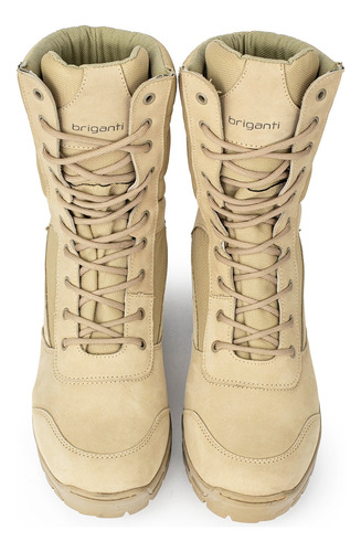 Bota Hombre Cuero Borcego Botita Plataforma Zapato Briganti