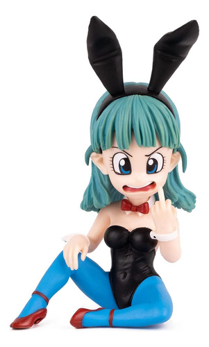 Figura Bulma Dragon Ball Bulma Conejita Con El Dedo Arriba