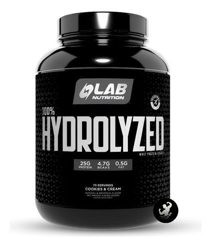 100% Hydrolyzed 5 Lb Lab Nutrition Usa, Proteína Hidrolizada