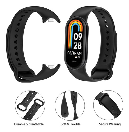 Silicon Correa De 4 Piezas Para Xiaomi Smart Band 9 8