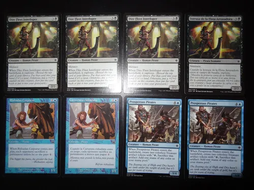 Mazo Piratas 5 Colores Tesoros Vraska Relic Seeker Magic Mtg (Usado)