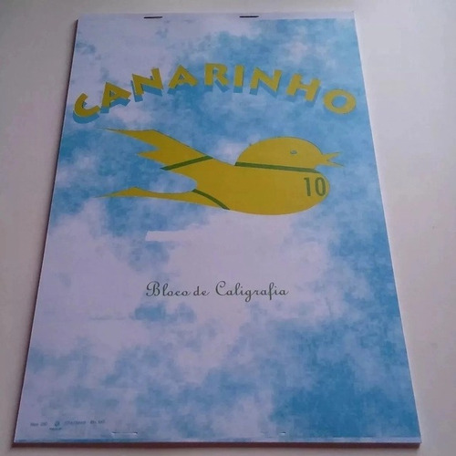 Bloco Caligrafia Canarinho 30 Fls