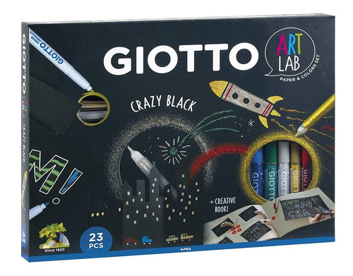 Set Arte Negro Crazy Black Giotto