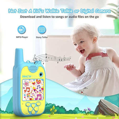 Dragon Touch Walkie Talkies - Cámara Para Niños (108