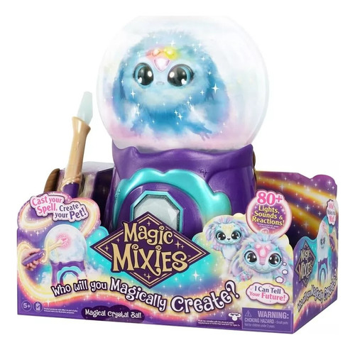 Caldeirão Mágico Magic Mixies Magical Crystal Ball Azul 