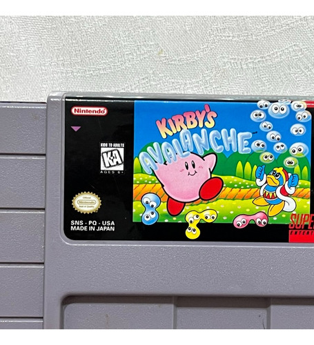 Id 743 Kirby Avalanche Snes Original Super Nintendo