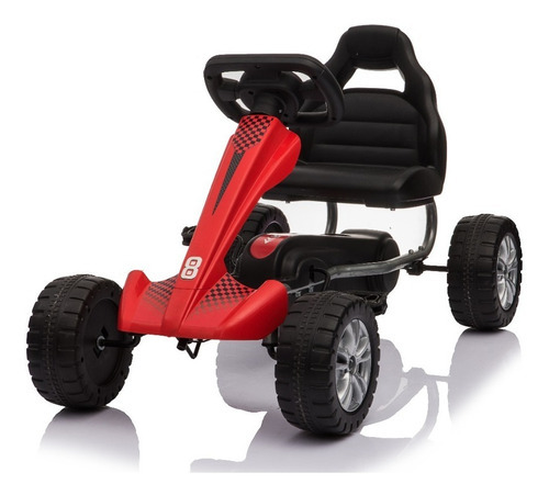 Kart Infantil A Pedal Quadriciclo Radical 4 Rodas Inmetro