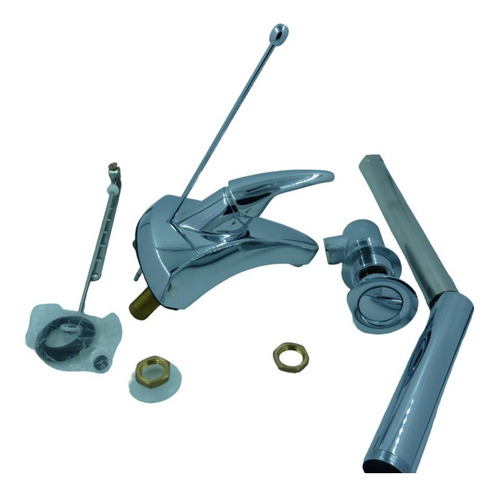 Llave Monomando Lavabo Helvex Acabado Cromo