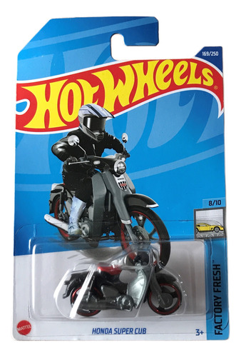 Moto Hot Wheels Honda Super Cub Factory Mattel 2021 Nuevo