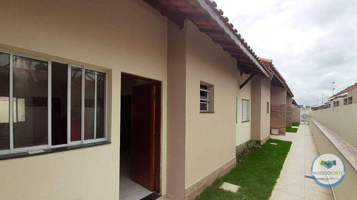 Imagem 1 de 6 de Casa Com 2 Dormitórios À Venda, 47 M² Por R$ 189.000,00 - Cibratel Ii - Itanhaém/sp - Ca0621