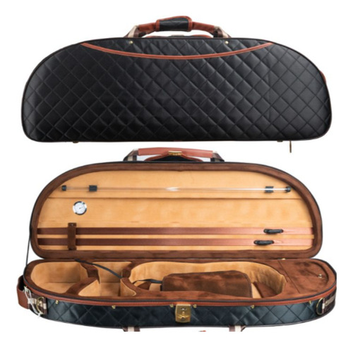 Lindo Estojo Case Violino Antoni Marsale Sn500 Meia Lua
