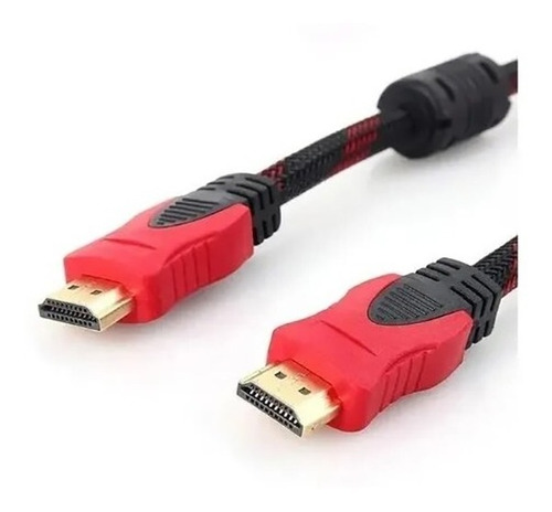 Cable Hdmi 5 Metros Full Hd Blindado, Enmallado Y Reforzado