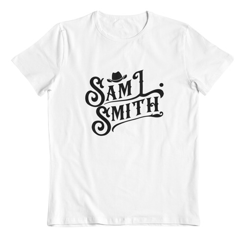 Camiseta Sam Smith Logo Pop