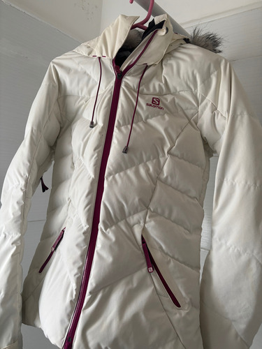 Campera Salomon Esqui Mujer - Talle Xs Skin Dry Usada 10k (Usado)
