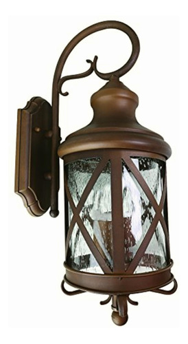 Farol De Exterior, Color Bronce Antiguo Tecnolite