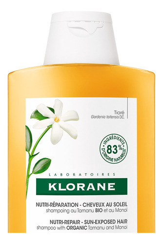 Klorane Shampoo Aftersun Nutritivo Reparador X 200 Ml