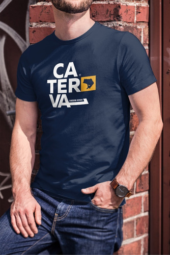 Imagem 2 de 3 de Camiseta Logo Caterva - Algodão Premium