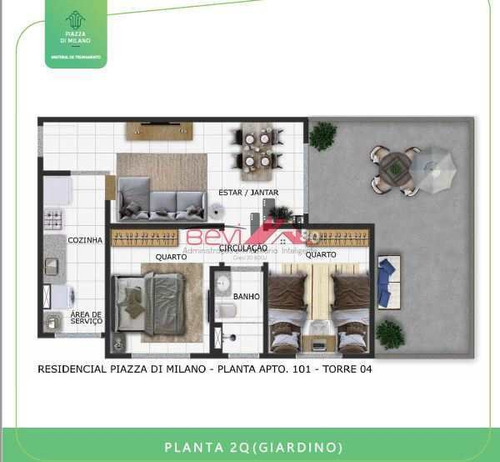 Imagem 16 de 16 de Lançamento Mrv: Piazza Di Milano, Confira Agora! - V6518