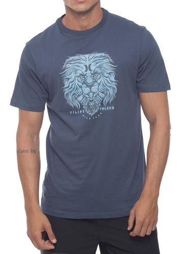 Camiseta Hurley Toledo Lions Masculina Azul Marinho