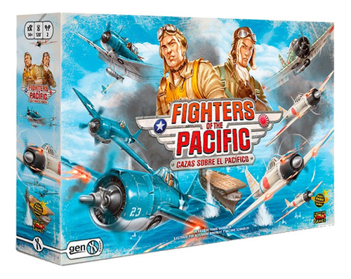 Fighters Of The Pacific - Juego De Mesa - Genx Games