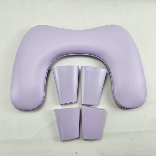 Soporte Para Reposabrazos De Uñas En Forma De U, Violeta