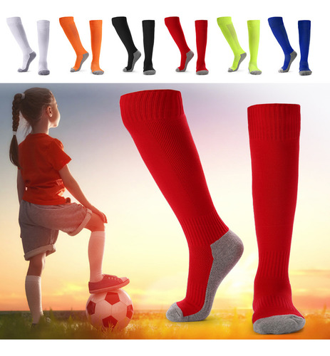 K Calcetines De Fútbol Transpirables Para Niños De 8 A 14