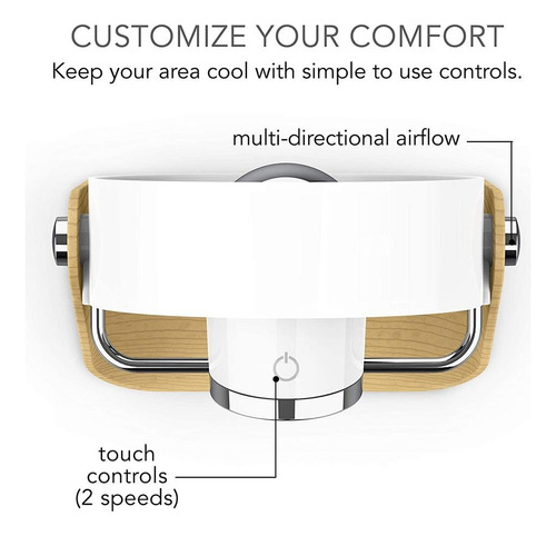 Soplador Aire Diseño Moderno, Mxlwb-001,1pza, 5 Ø, Blanco/ma
