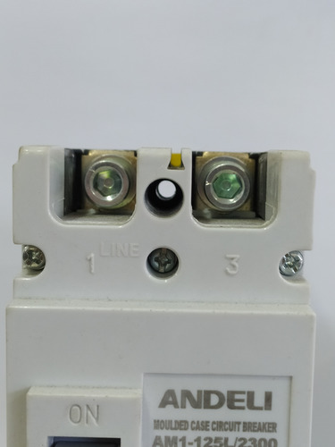Breaker Industrial Caja Moldeada 2 Polos 100 Amp Andeli