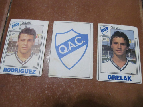 Lote X 3 Figuritas Quilmes Supercoleccion 1992