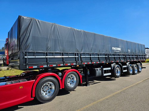 Scania R450 6x2 Highline Ano 22 + 4 Eixo Facchini 0km 14mts