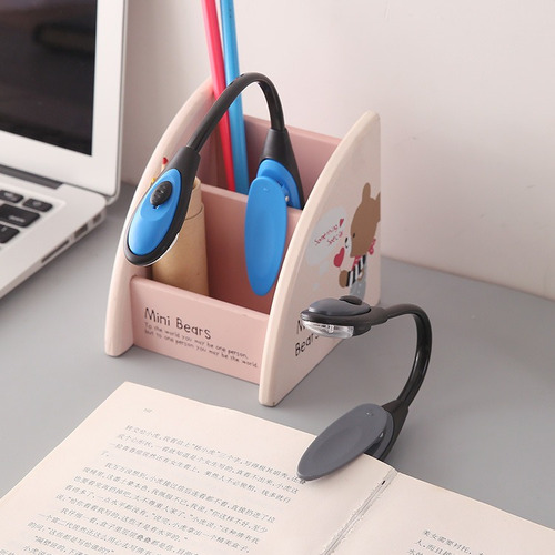 Lámpara De Lectura Pequeña Con Clip Para Libros, Luces Noctu