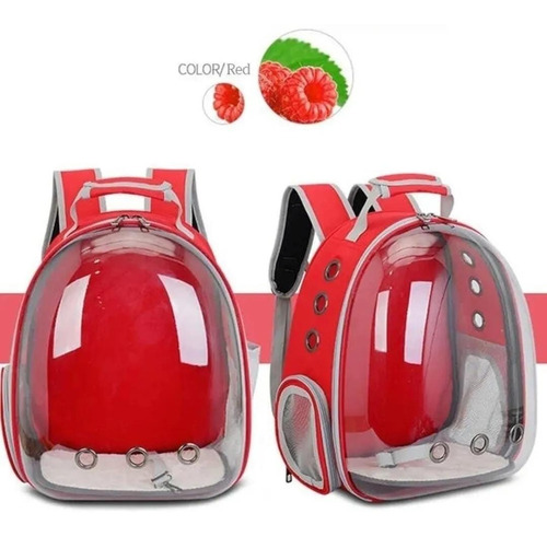 Imagen 3 de 10 de Mochila Bolso Mascotas Gato Perro Capsula Burbuja Espacial