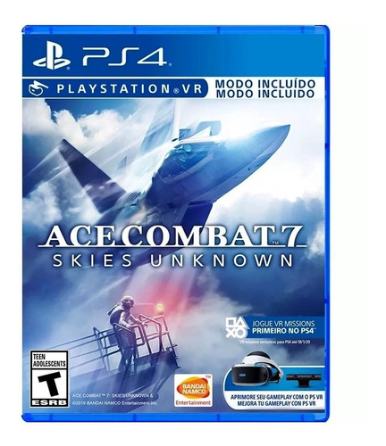 Ps4 - Ace Combat 7 Skies Unknown - Físico Original N