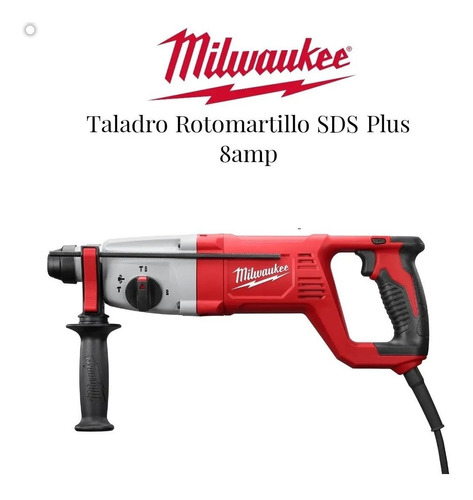 Taladro Rotomartillo Sds Plus Milwaukee 