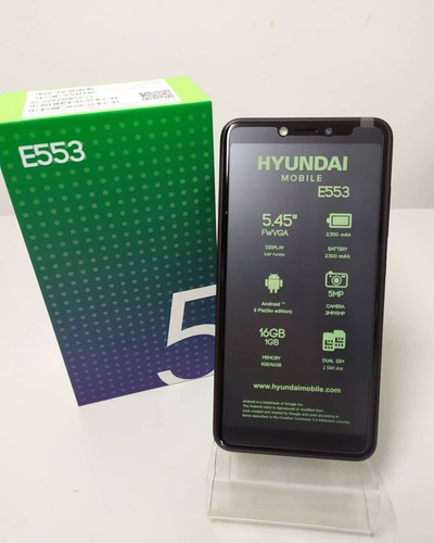 Hyundai E553 16gb Ram 1gb Dual Sim 5mpx Pantalla 5.45 3g