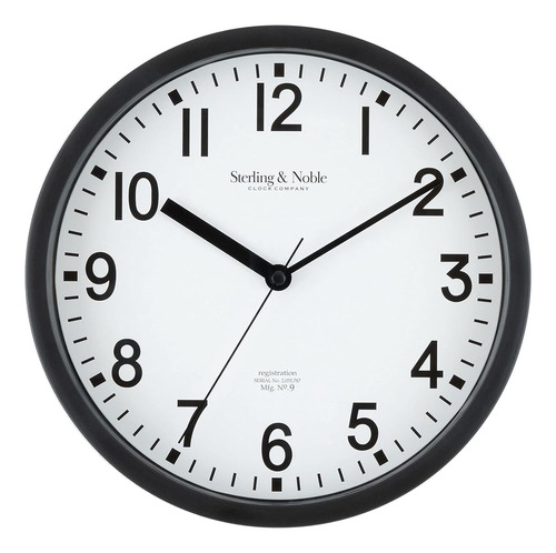 Sterling & Noble El Reloj De Pared Básico