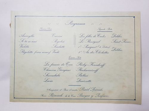 Imagen 4 de 8 de Antiguos Programas Teatro Colon Rosario 1931 Lote Mag 58660