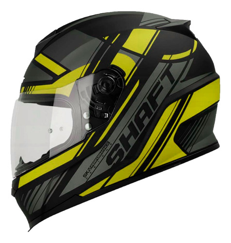 Casco Integral Shaft Longer Mate Visor Transparente