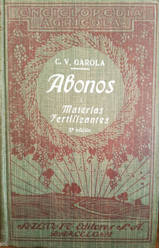 Garola Abonos Materiales Fertilizantes 1926 C29 (Usado)