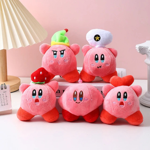  Llaveros De Peluche De Kirby Importados De 14 Cm Kawaii