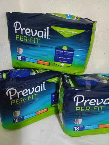 Pañales, Pampers Para Adultos (prevail Per-fit) Contiene 18